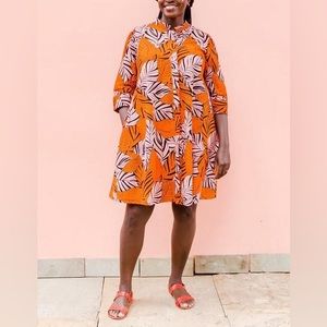 Zuri Caladium Dress - Limited Edition -